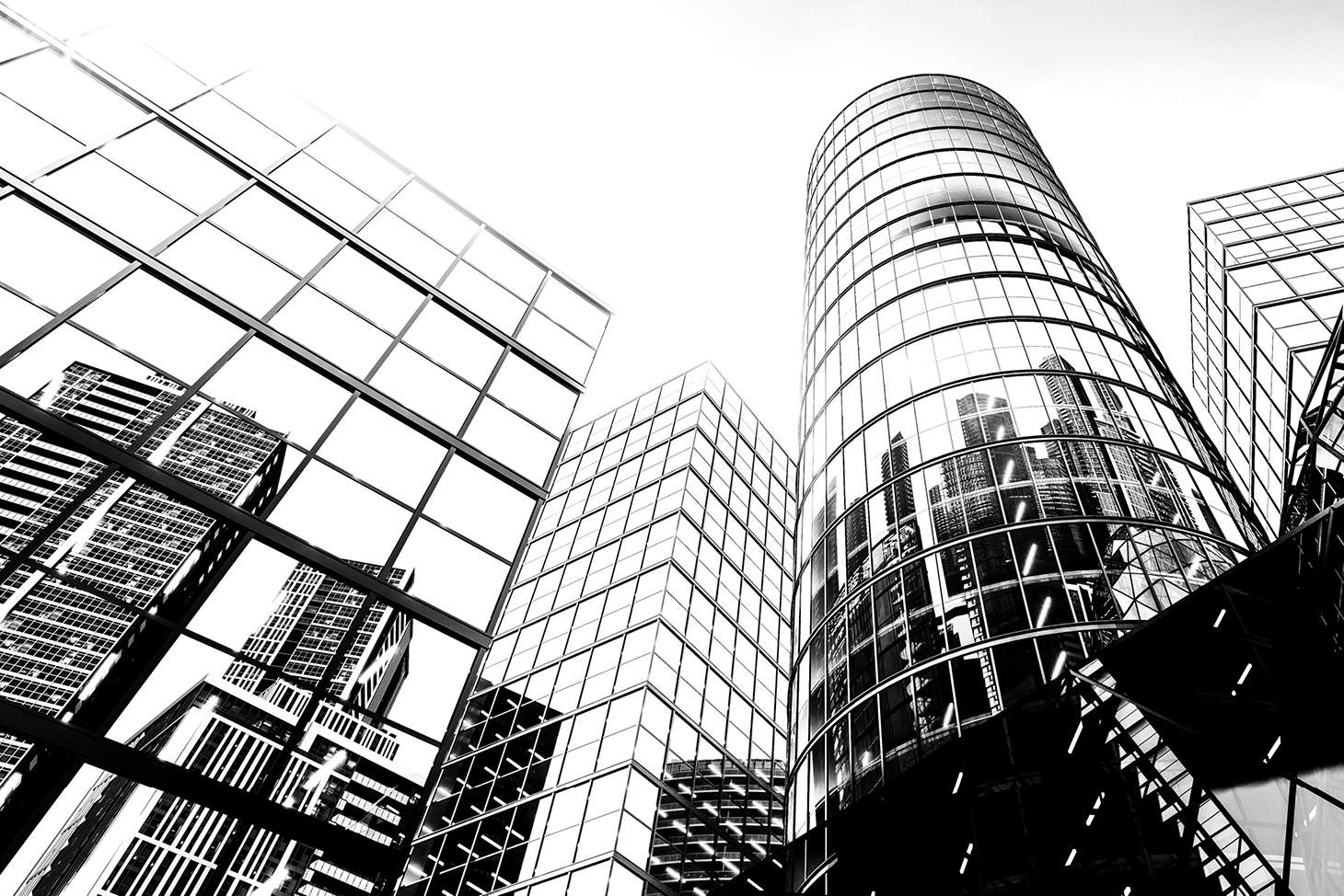 city buildings bw 2025
