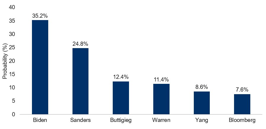 Who will win the Democratic presidental nomination?